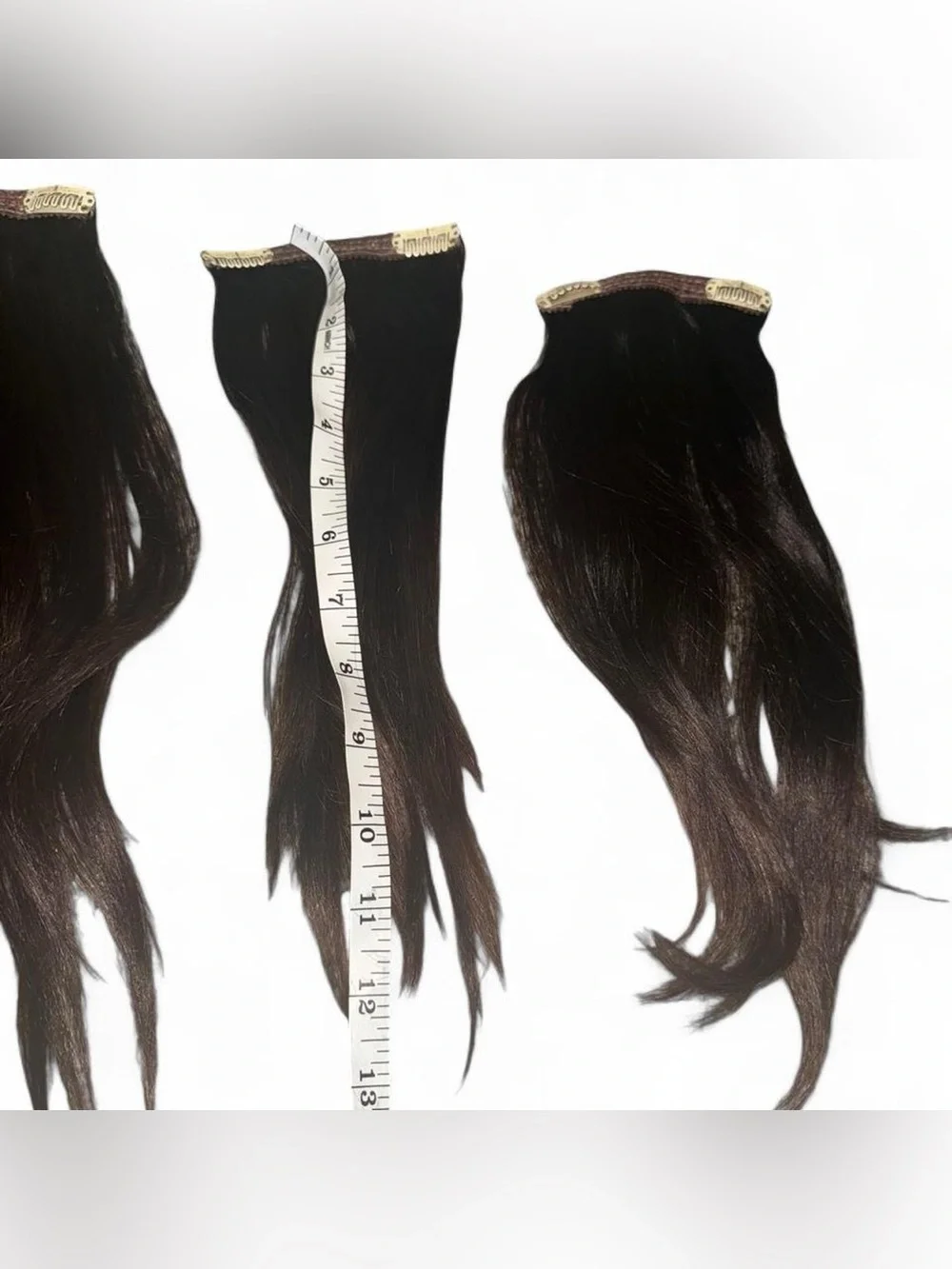 Bellami chocolate brown hair extensions